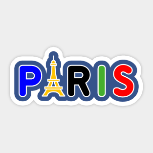 Paris Olympic color Sticker